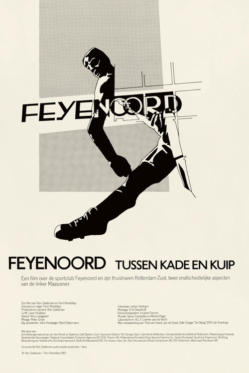 Movie poster for Feyenoord - tussen kade en Kuip (2023)