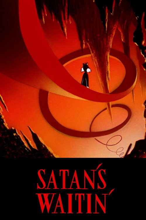 Movie poster for Satan's Waitin' (1954)