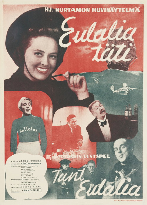 Movie poster for Eulalia-täti (1940)
