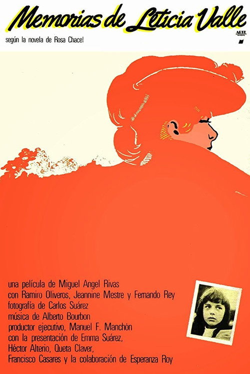 Movie poster for Memorias de Leticia Valle (1980)