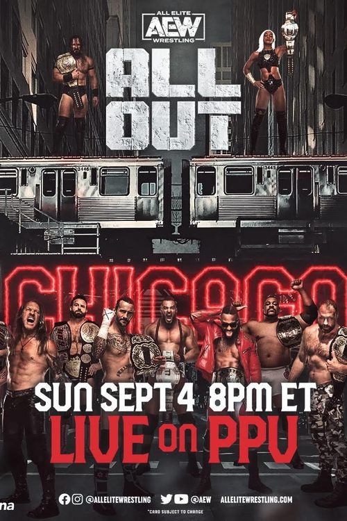 Movie poster for AEW All Out 2022 (2022)