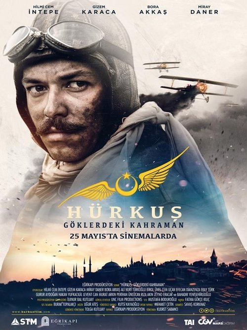 Movie poster for Hürkuş: Göklerdeki Kahraman (2018)