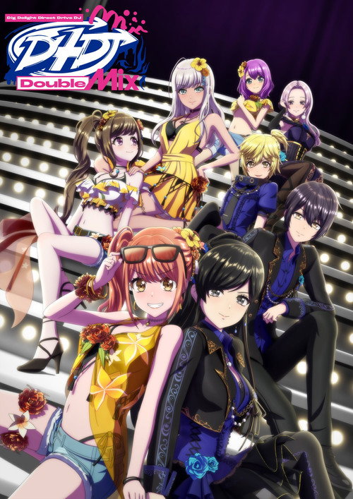 Movie poster for D4DJ: Double Mix (2022)