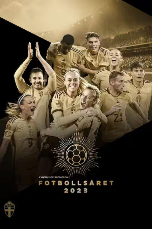 Movie poster for Fotbollsåret 2023 (2024)
