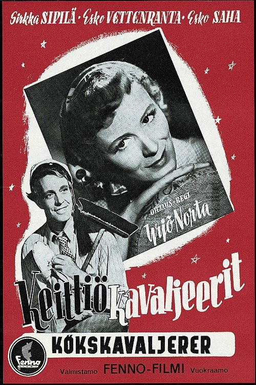 Movie poster for Keittiökavaljeerit (1948)