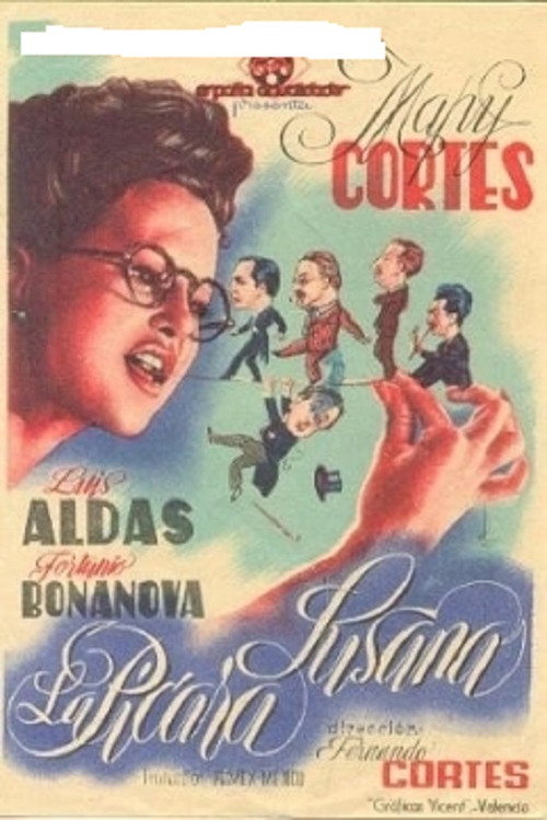 Movie poster for La pícara Susana (1945)