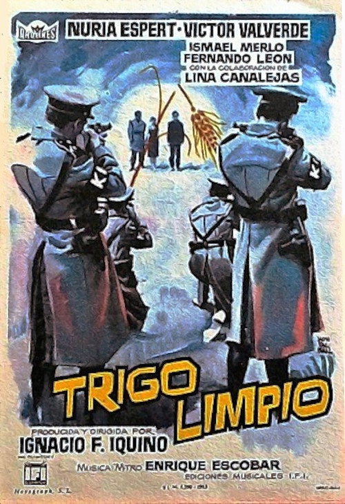 Movie poster for Trigo limpio (1962)