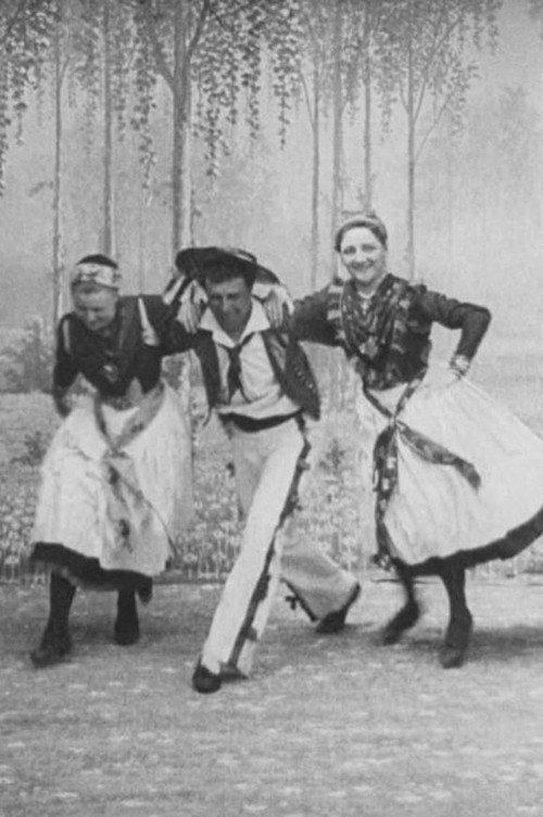 Movie poster for The Life Guards on Amager (1906)
