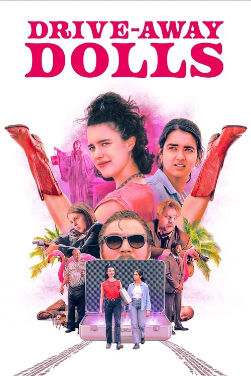 Movie poster for Drive-Away Dolls (2024)