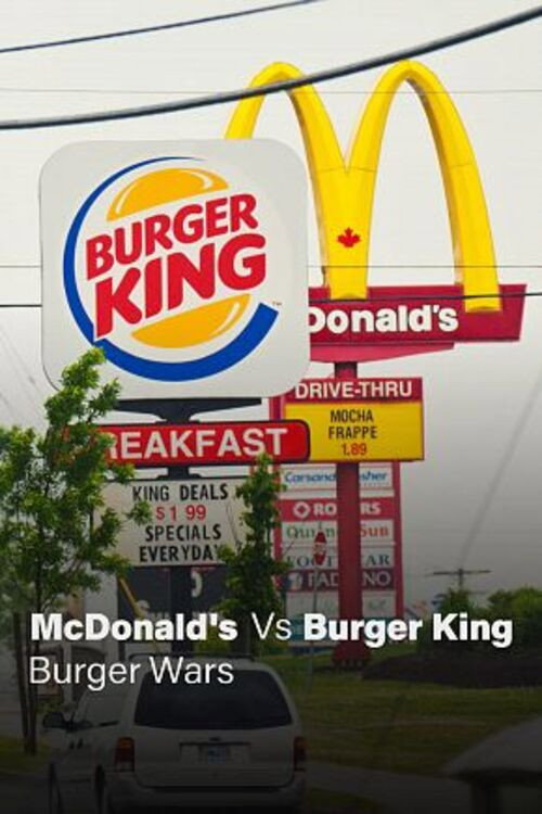 Movie poster for Burger Wars: McDonald's vs Burger King (2019)