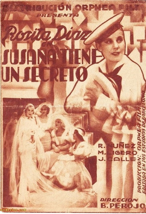Movie poster for Susana tiene un secreto (1933)