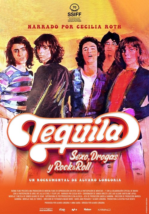 Movie poster for Tequila. Sex, Drugs and Rock and Roll (2022)