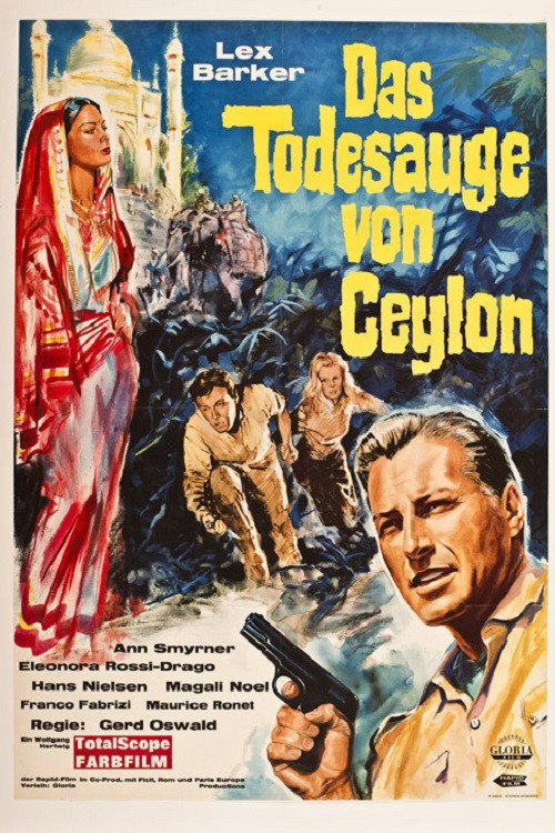 Movie poster for Scarlet Eye (1963)
