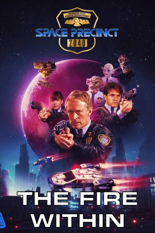 Movie poster for Space Precinct: The Fire Within (2025)