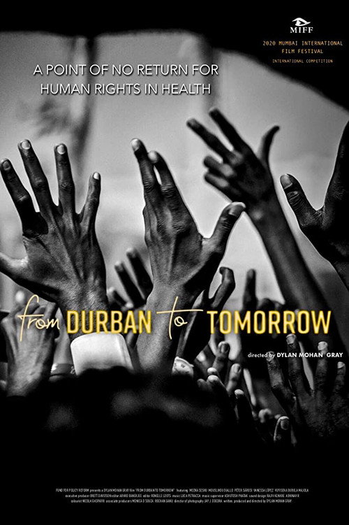 Movie poster for From Durban to Tomorrow (2020)