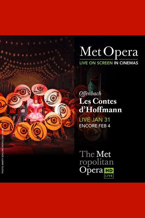 Movie poster for The Metropolitan Opera: The Tales of Hoffmann (2015)