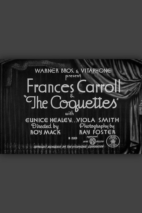 Movie poster for Frances Carroll & 'The Coquettes' (1940)
