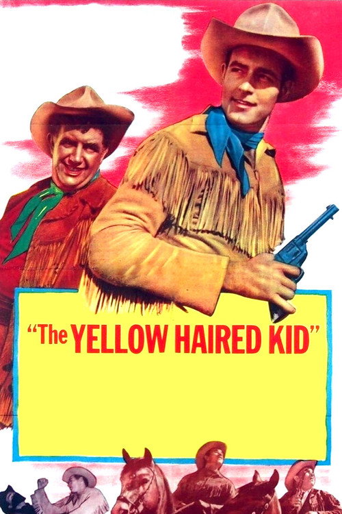 Movie poster for The Yellow Haired Kid (1952)
