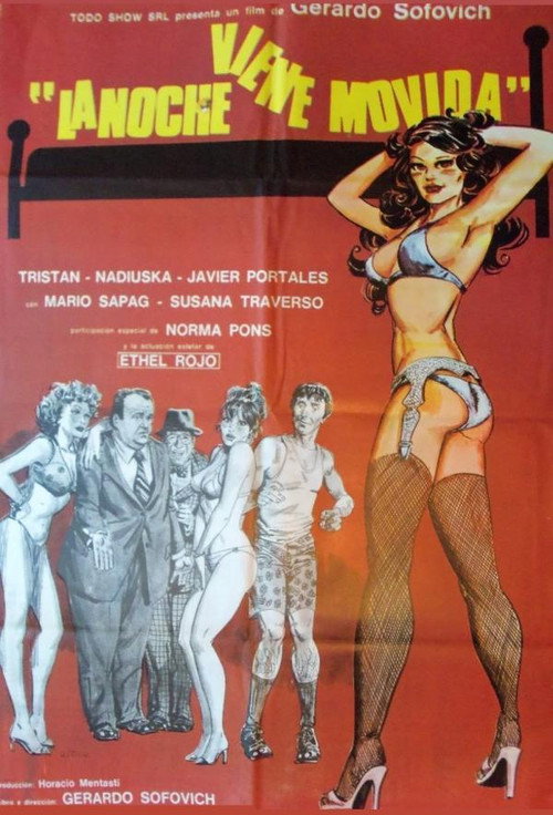 Movie poster for La noche viene movida (1980)
