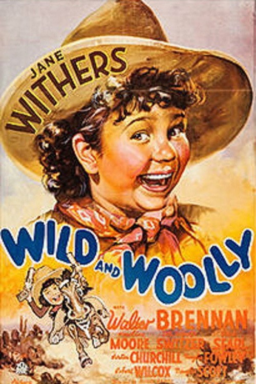 Movie poster for Wild and Woolly (1937)