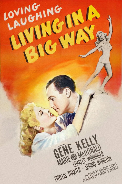 Movie poster for Living in a Big Way (1947)