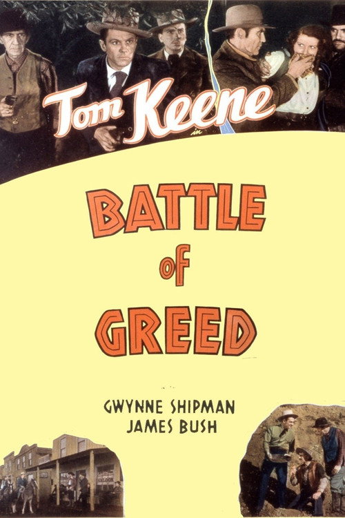 Movie poster for Battle of Greed (1937)
