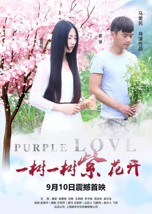 Movie poster for Purple Love (2017)