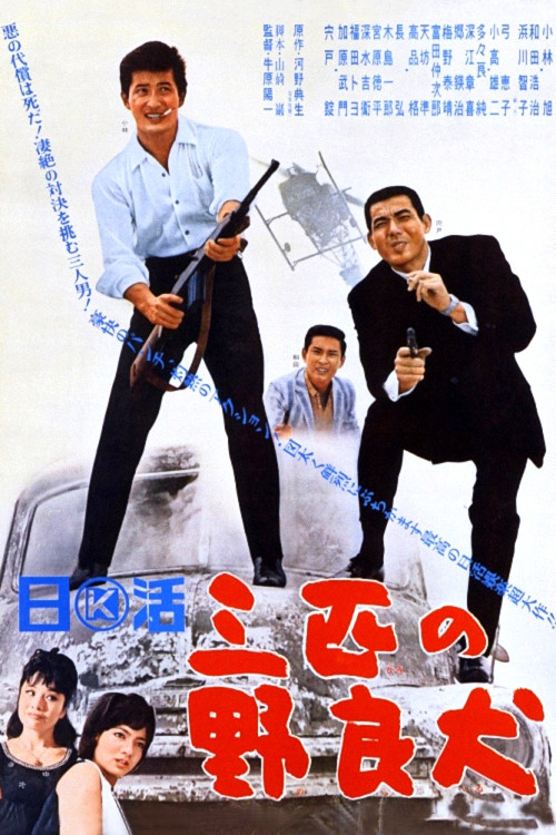Movie poster for Three Stray Dogs (1965)