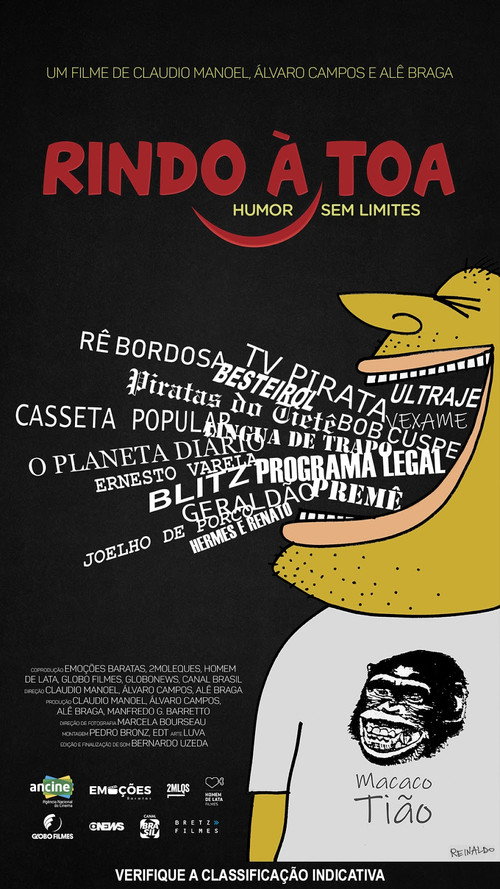 Movie poster for Rindo à Toa: Humor Sem Limites (2018)
