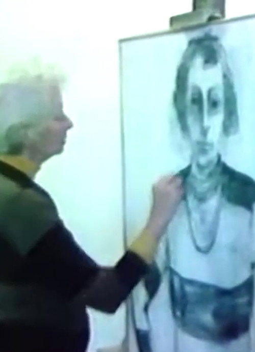 Movie poster for Light Coming Through: A Portrait of Maud Morgan (1980)