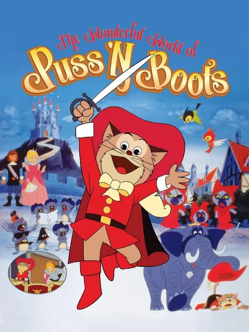 Movie poster for The Wonderful World of Puss 'n Boots (1969)