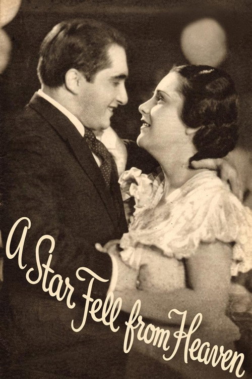 Movie poster for A Star Fell from Heaven (1936)