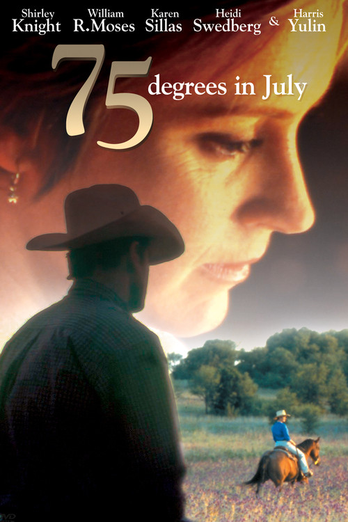 Movie poster for 75 Degrees in July (2000)