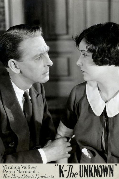 Movie poster for K - The Unknown (1924)