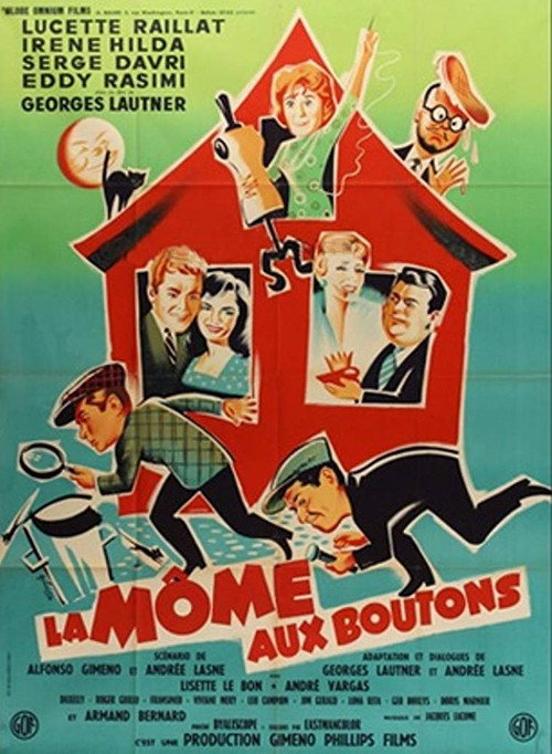 Movie poster for La môme aux boutons (1958)