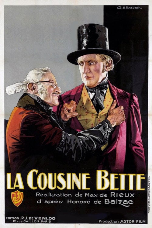 Movie poster for Cousin Bette (1928)