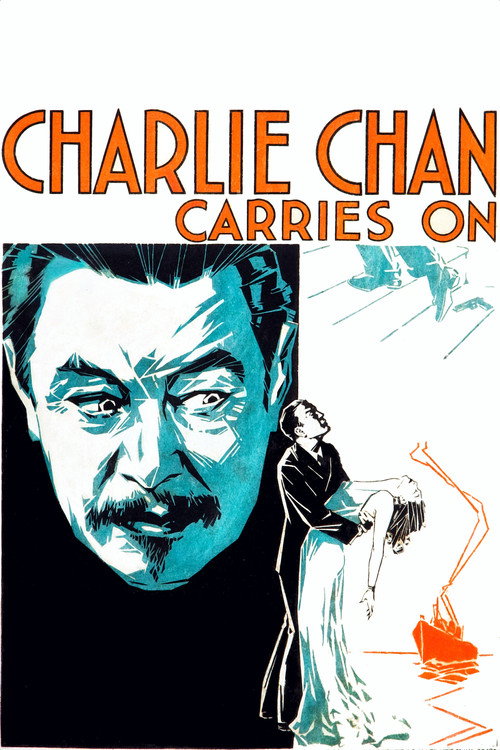 Movie poster for Charlie Chan Carries On (1931)