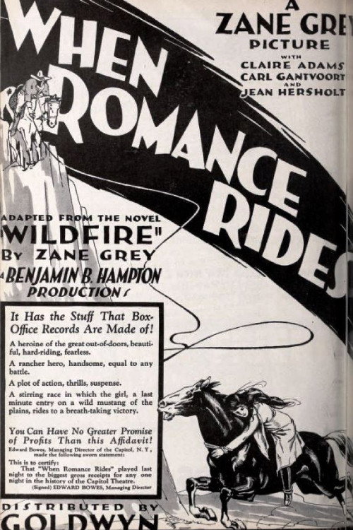 When Romance Rides poster