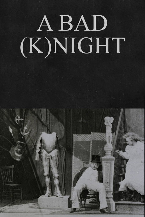 Movie poster for A Bad (K)night (1899)