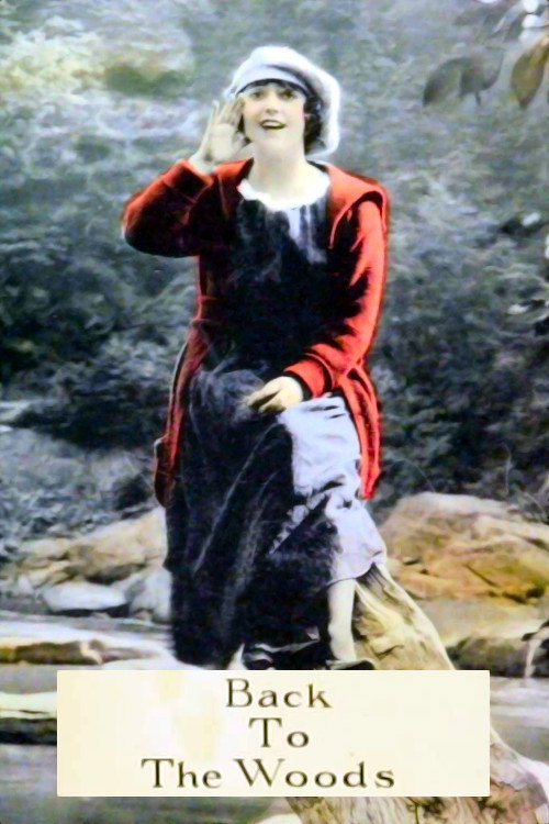 Movie poster for Back to the Woods (1918)