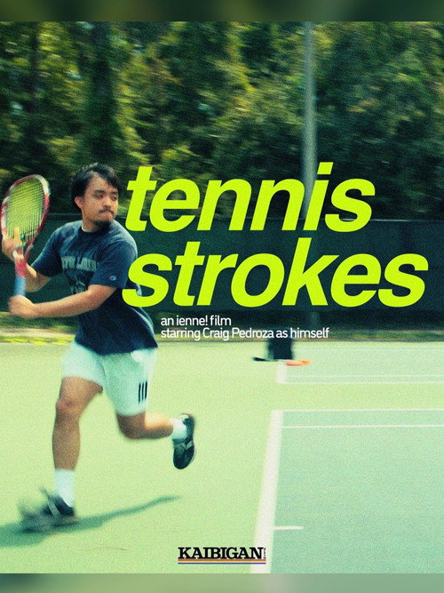 Movie poster for tennis strokes (2024)