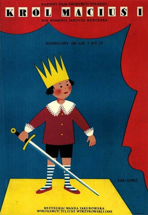 Movie poster for Król Maciuś I (1958)