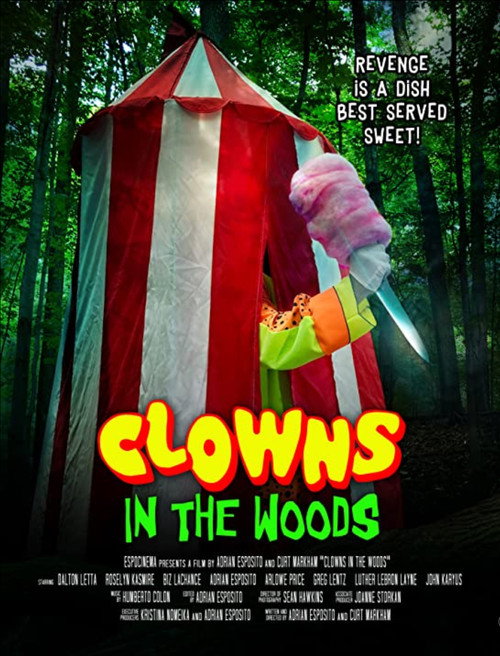 Movie poster for Clowns in the Woods (2021)