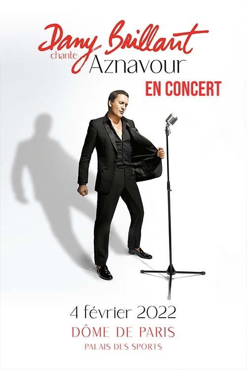 Movie poster for Dany Brillant chante Aznavour (2022)