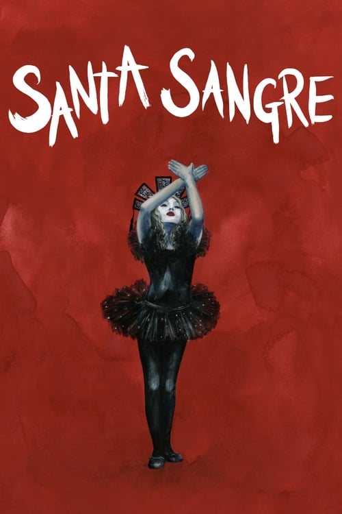 Movie poster for Santa Sangre (1989)