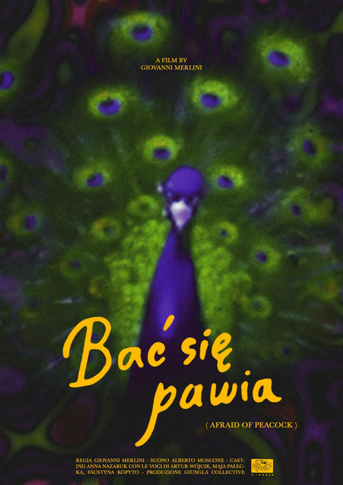 Movie poster for Afraid of Peacock (2025)