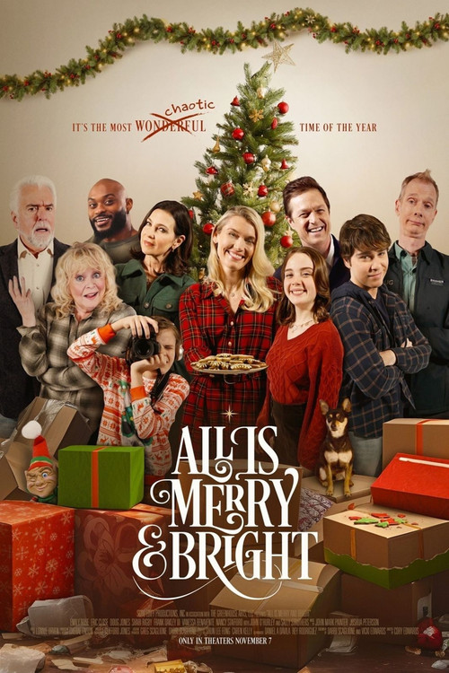 Movie poster for All Is Merry & Bright (2025)