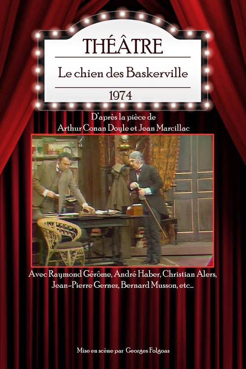 Movie poster for Le chien des Baskerville (1974)