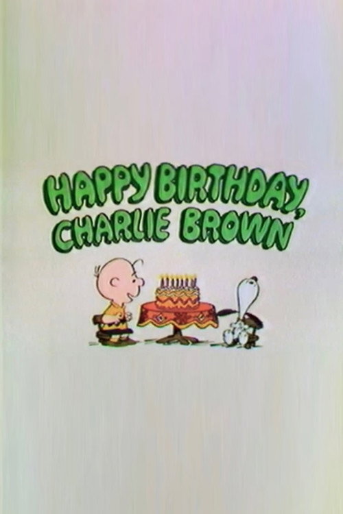 Movie poster for Happy Birthday, Charlie Brown (1979)