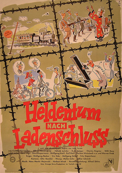 Movie poster for Heroism after Hours (1955)